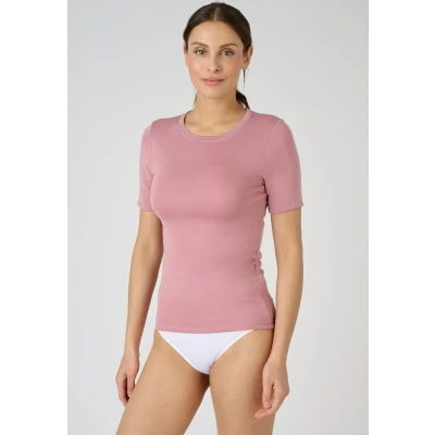 Afbeelding van Damart T shirt met korte mouwen Thermolactyl Sensitive Dames Roze 34 36 (XS)