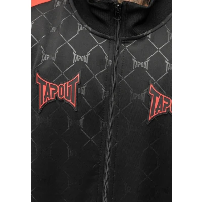 Afbeelding van Tapout Normale Passform Punkass SET Trainingspak, Heren, Maat: 3XL, Black red