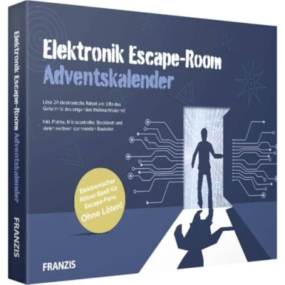 Afbeelding van FRANZIS 67154 Elektronik Escape Room Adventskalender