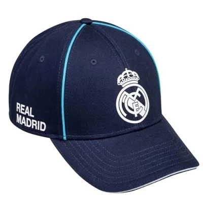 Afbeelding van Real Madrid Casquette Collection Officielle Taille réglable Homme, Noir, unique