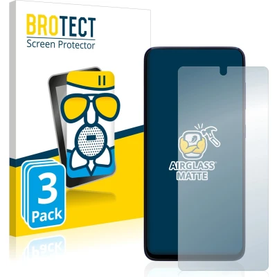 Afbeelding van BROTECT Screenprotector voor Samsung Galaxy M51 Folie Beschermfolie Beschermglas matte (3 Stuks)