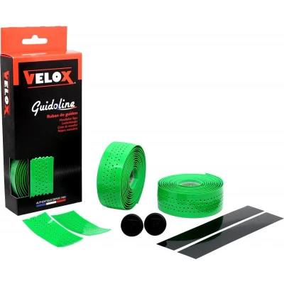 Afbeelding van Velox Stuurtape Gloss Soft geperforeerd groen (2st)