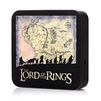 Afbeelding van Numskull the Lord of Rings Fellowship Ring 3D Bureaulamp / Wandlamp