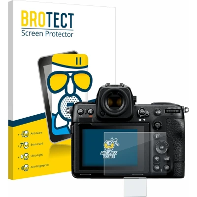 Afbeelding van BROTECT Screenprotector voor Nikon Z 8 (Display + Schouderdisplay) Folie Beschermfolie Beschermglas matte