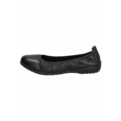 Afbeelding van Josef Seibel Fenja Ocean Vouwbare ballerina ́s black black, Dames, Maat: 37, Leer