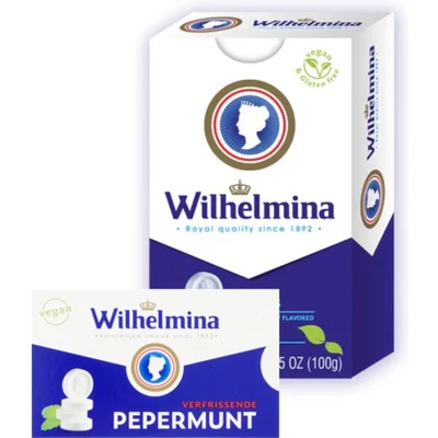 Afbeelding van Wilhelmina Pepermunt 24x100g