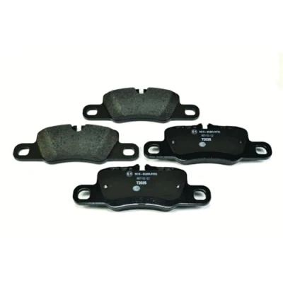 Afbeelding van HELLA 8DB 355 015 651 Remblokkenset Geschikt voor slijtage waarschuwingscontact PORSCHE: Panamera, 911 Convertible, Panamera Sport Turismo