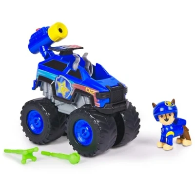 Afbeelding van PAW Patrol Reddingswagens Politieauto met Chase speelfiguur Speelgoedauto