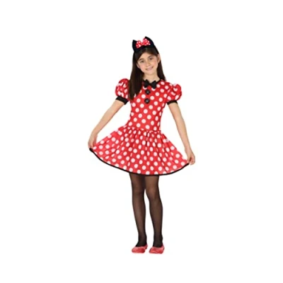 Afbeelding van Kostuums voor Kinderen Muisje Minnie Mouse Maat 7 9 Jaar