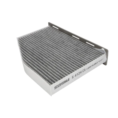 Afbeelding van SOFIMA S 4124 CA Interieurfilter Carbon filter 287 217 57 VOLKSWAGEN: GOLF 5, 6, Caddy 3, AUDI: A3 Sportback, Hatchback, Q3