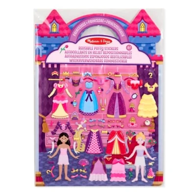 Afbeelding van Melissa and Doug Herbruikbare prinsessen stickers