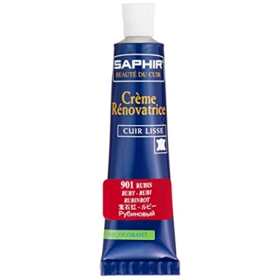 Afbeelding van Saphir Renovatrice Tube Extra Dekkende Schoenpoets 901 Robijnrood