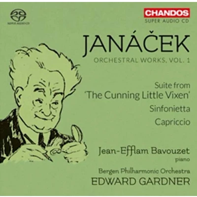 Afbeelding van Jean Efflam Bavouzet, Bergen Philharmonic Orchestra, Sir Andrew Davis Janácek: Orchestral Works Vol. 1 (Super Audio CD)