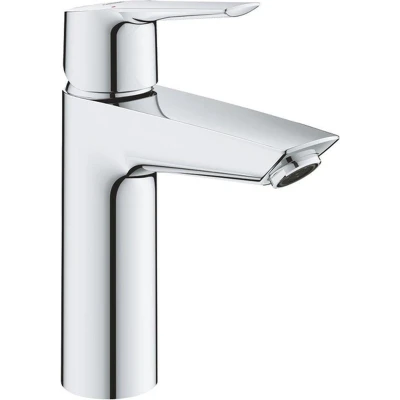Afbeelding van GROHE QuickFix Start wastafelmengkraan M size met Push open waste