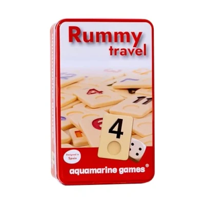Afbeelding van Aquamarine Games DO003 Reizen Rummy 4 spelers