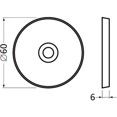 Afbeelding van Hermeta ZUIL D=20MM L=100MM 2xM8 NATUREL (3533 01E)