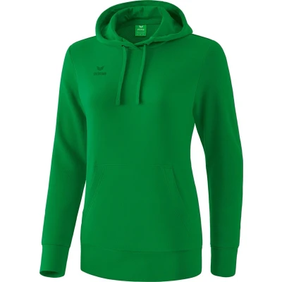 Afbeelding van Sweatshirt met capuchon dames smaragd / 42