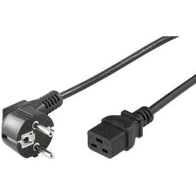 Afbeelding van Microconnect PE0771905 electriciteitssnoer Zwart 5 m CEE7/7 C19 stekker