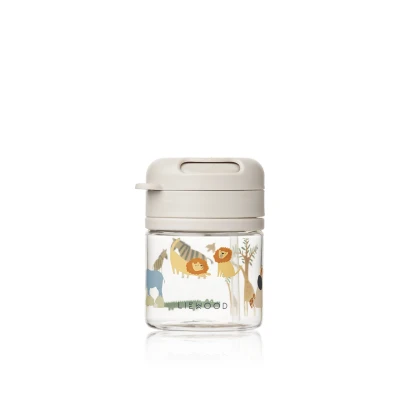 Afbeelding van Liewood drinkbeker met rietje pavia all together sandy 280 ml