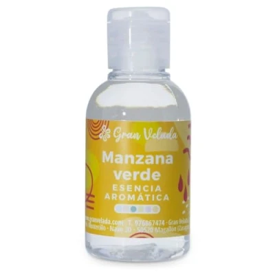 Image de Essence aromatique de pomme verte Notes fraîches et agrumes Idéal pour parfums cosmétiques maison Concentrée polyvalente 50 ml