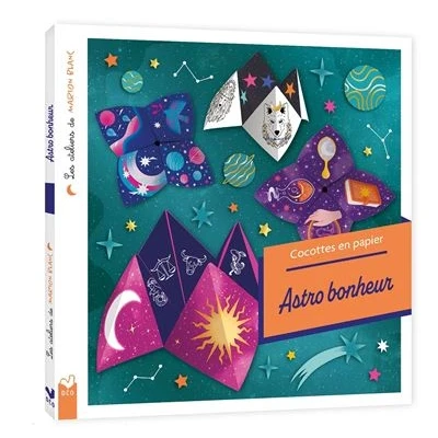 Image de Les ateliers de Marion Blanc Cocottes en papier Astro bonheur