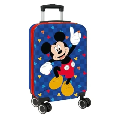 Afbeelding van Rolkoffer Stitch GOOD DAY Blauw 20&#039;&#039; 20 L 34,5 x 55 cm