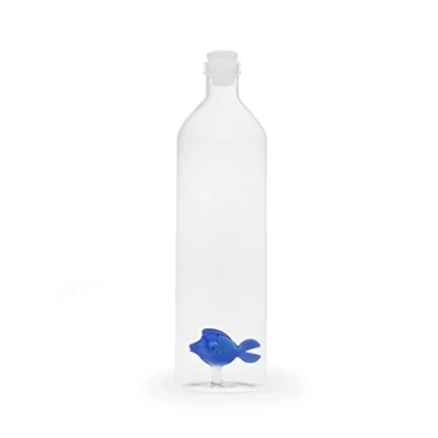 Afbeelding van Balvi Deep Sea glazen waterfles 1,2 L
