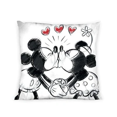 Afbeelding van Mickey en Minnie Love kussensloop, 40 x cm