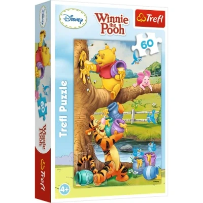 Afbeelding van Trefl, Puzzel, klein iets, Disney Winnie de Poeh, 60 stukjes, voor kinderen vanaf 4 jaar