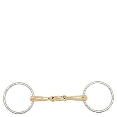 Image de BR Mors de Filet Soft Contact Double Brisure Courbé 12mm 11,5cm
