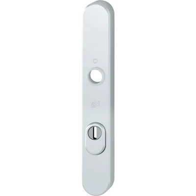 Afbeelding van Hoppe smalschild los buitenschild F1 PC72 met kerntrekbeveiliging (afgerond) SKG***