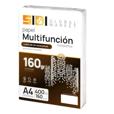 Afbeelding van papier A4, feuilles de 160 g, d&#039;impression lot pour usage scolaire, professionnel ou personnel, A4 photocopieur et multi usages, DIN extra