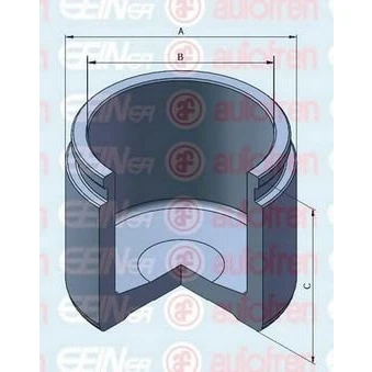 Afbeelding van Zuiger, remklauw AUTOFREN SEINSA D025308
