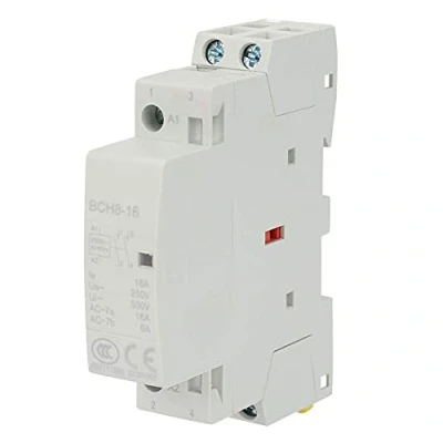 Afbeelding van 220 V/230 V 16 A AC huishoudelijke schakelaar 2P 2NO wisselstroomschakelaar DIN op rail 50/60 Hz alternatieve