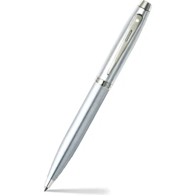 Afbeelding van Sheaffer balpen 100 E9306 Brushed chrome nickel plated SF E2930651