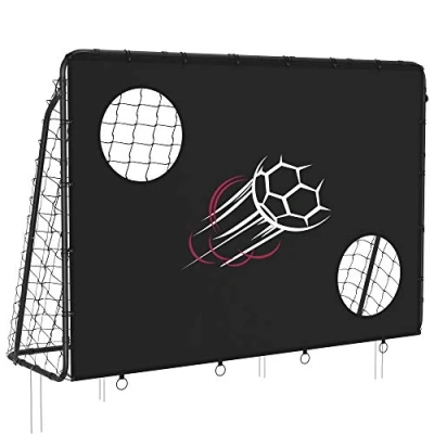 Afbeelding van Voetbaldoel voor kinderen zwart