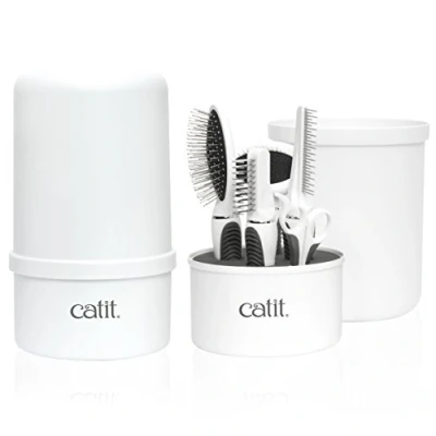 Image de Caterpillar Catit Kit de toilettage pour chats à poils longs
