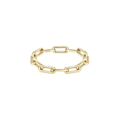 Afbeelding van BOSS Halia Armband goldcoloured, Heren, Maat: One Size, Gold coloured