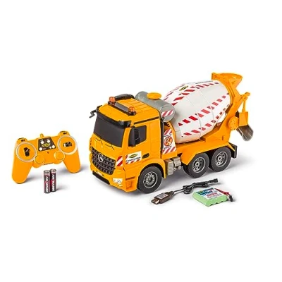 Afbeelding van 1:20 Carson 907667 RC Vrachtwagen Mercedes Arocs met Cement Mixer Model Kant en Klaar