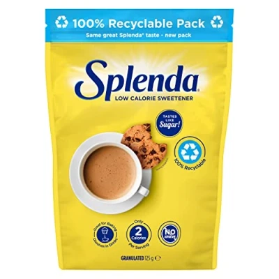 Afbeelding van SPLENDA No Calorie zoetstof, granulaat, suikervervanger, zak van 125 g