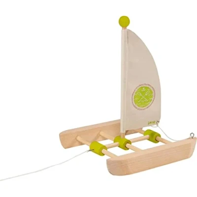 Afbeelding van Goki Houten Catamaran Bouwpakket, 11dlg.