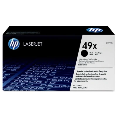 Image de HP 49X à rendement élevé noir originale LaserJet cartouche de toner (Q5949X)