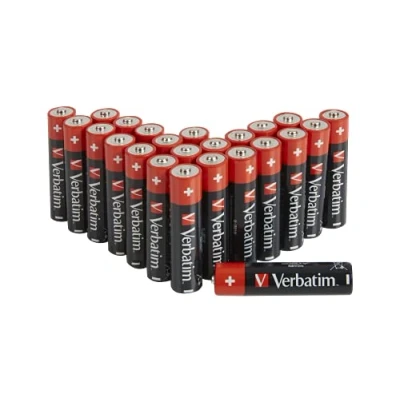 Image de Verbatim Batterie 20 x AAA / LR03 Alcaline