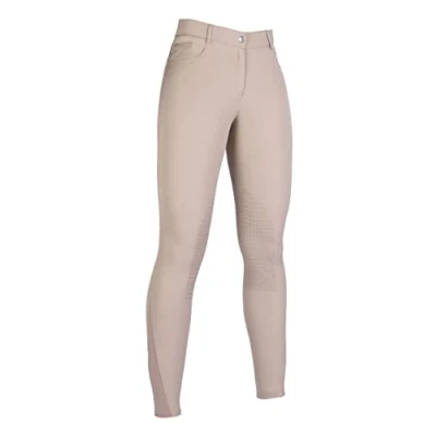 Afbeelding van HKM Rijbroek Sunshine Siliconen Kniestukken Kids Beige 164