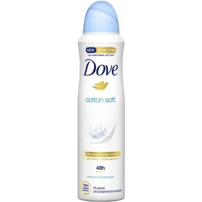 Afbeelding van Dove Cotton Soft Deodorant Spray 150ML