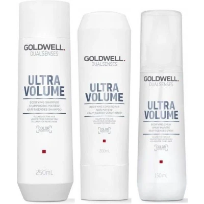 Afbeelding van Futloos haar pakket Goldwell Dualsenses Ultra Volume bundel/set/pakket
