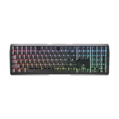 Image de CHERRY MX 3.0S Clavier backlit sans fil 2.4 GHz, Bluetooth 5.2, USB QWERTY US commutateur : Red noir