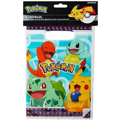 Afbeelding van Pokemon Traktatie Uitdeelzakjes 8 stuks