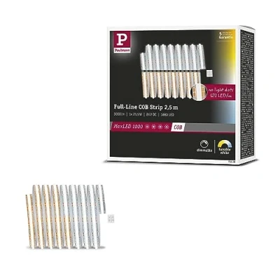 Afbeelding van Paulmann MaxLED 1000 71116 LED strip uitbreidingsset 2500 mm Warmwit
