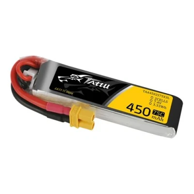 Image de Tattu Accu Lipo 450mah 7.4v 2s 75c